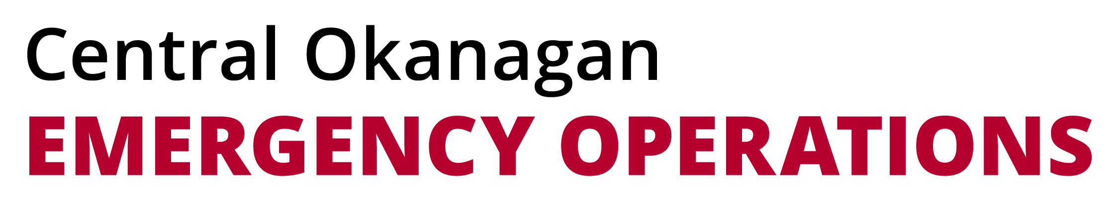 Central Okanagan Emergency operations